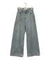 CLANE（クラネ）の古着「TUCK WIDE DENIM/タックワイドデニム」｜ブルー