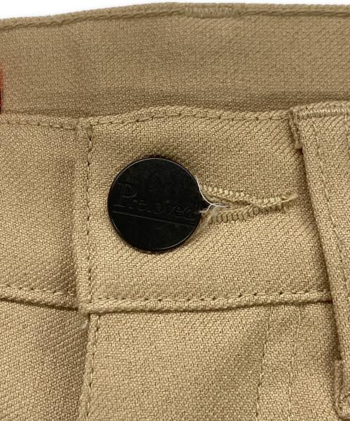 Preloved（プレラブド）Preloved (プレラブド) センタープレスパンツ ベージュ サイズ:26Rの古着・服飾アイテム