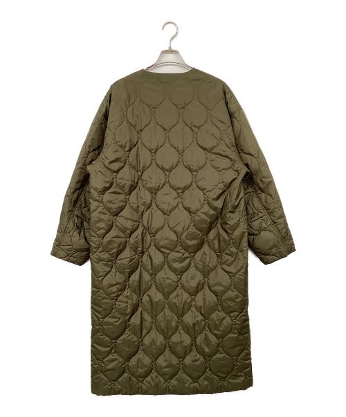 HYKE（ハイク）HYKE (ハイク) キルティングコート カーキ サイズ:2の古着・服飾アイテム