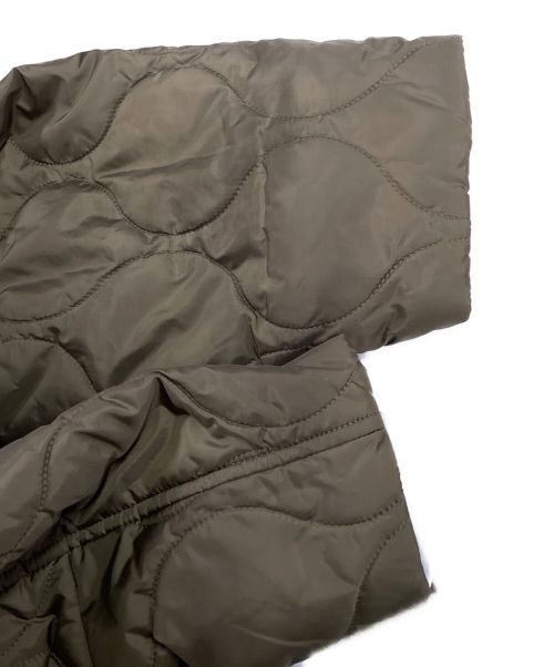 HYKE（ハイク）HYKE (ハイク) キルティングコート カーキ サイズ:2の古着・服飾アイテム