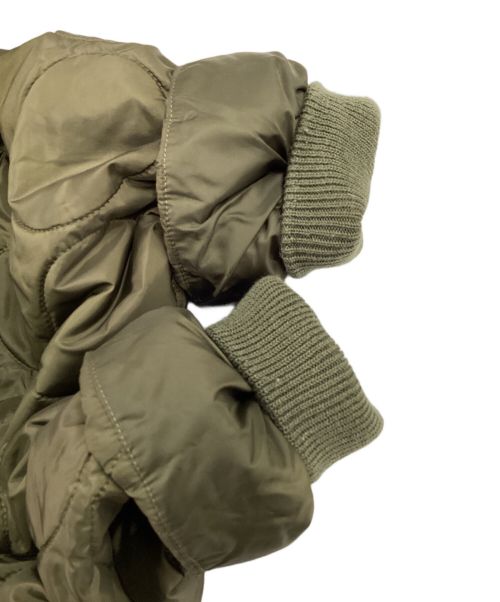 HYKE（ハイク）HYKE (ハイク) キルティングコート カーキ サイズ:2の古着・服飾アイテム