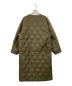 HYKE (ハイク) キルティングコート カーキ サイズ:2：26000円