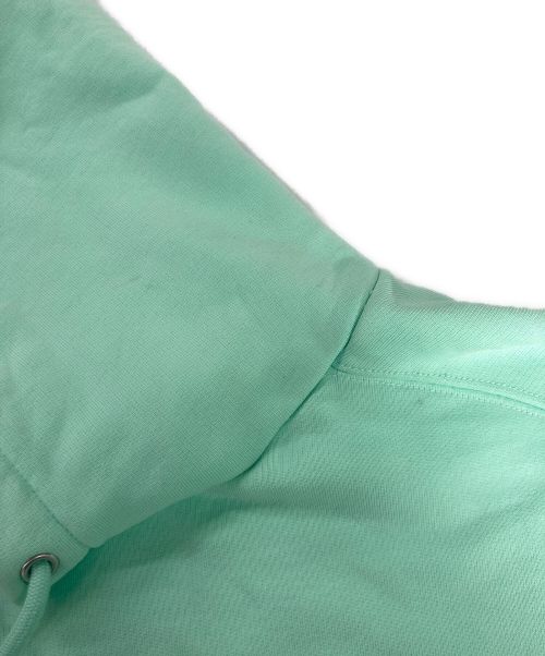 BALENCIAGA WARDROBE（バレンシアガ ワードローブ）BALENCIAGA WARDROBE (バレンシアガ ワードローブ) LOGO HOODIE MEDIUM FI/ロゴフーディ ミント サイズ:UNISEX Mの古着・服飾アイテム