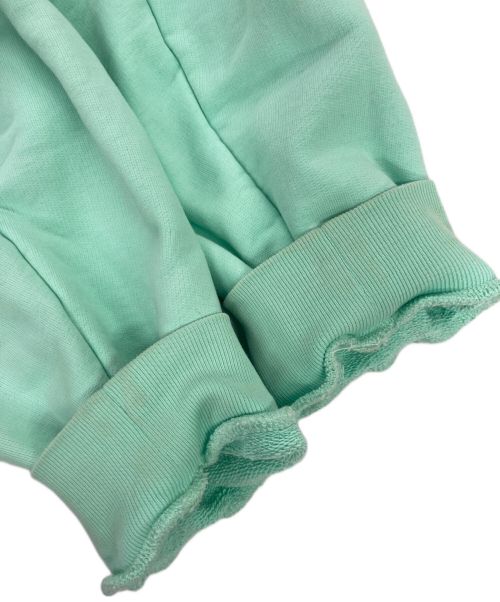 BALENCIAGA WARDROBE（バレンシアガ ワードローブ）BALENCIAGA WARDROBE (バレンシアガ ワードローブ) LOGO HOODIE MEDIUM FI/ロゴフーディ ミント サイズ:UNISEX Mの古着・服飾アイテム