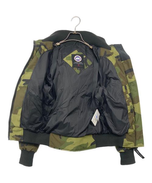 CANADA GOOSE（カナダグース）CANADA GOOSE (カナダグース) Savona Bomber /ダウンジャケット カーキ サイズ:Sの古着・服飾アイテム