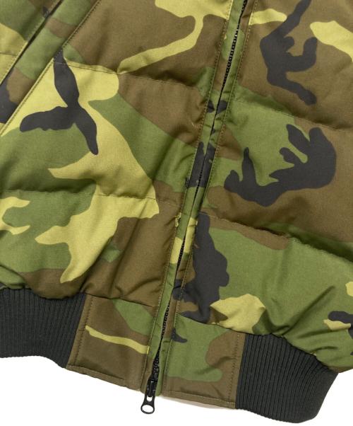 CANADA GOOSE（カナダグース）CANADA GOOSE (カナダグース) Savona Bomber /ダウンジャケット カーキ サイズ:Sの古着・服飾アイテム