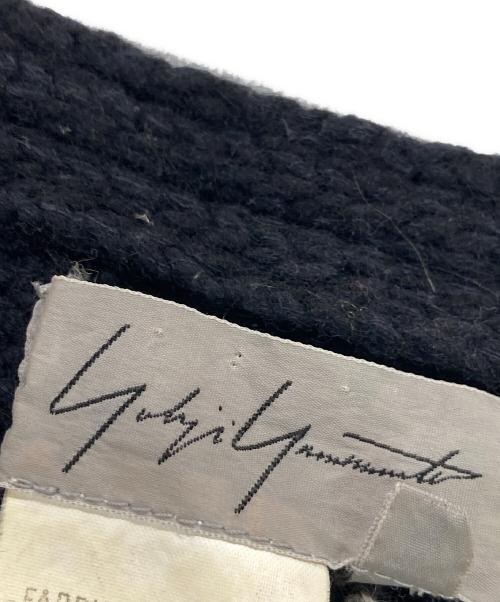 YOHJI YAMAMOTO（ヨウジヤマモト）YOHJI YAMAMOTO (ヨウジヤマモト) デザインニット ネイビー サイズ:Lの古着・服飾アイテム