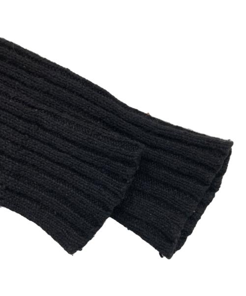 YOHJI YAMAMOTO（ヨウジヤマモト）YOHJI YAMAMOTO (ヨウジヤマモト) デザインニット ネイビー サイズ:Lの古着・服飾アイテム