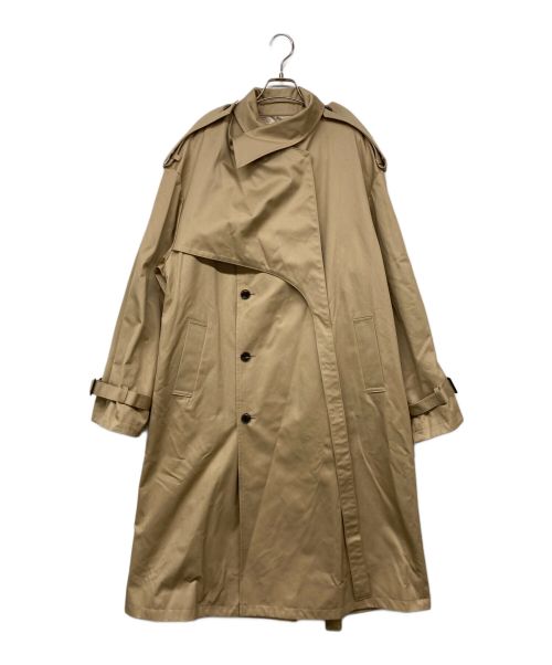 KEISUKE YOSHIDA（ケイスケヨシダ）KEISUKE YOSHIDA (ケイスケヨシダ) belted trench coat/ベルテッドトレンチコート ベージュ サイズ:Fの古着・服飾アイテム