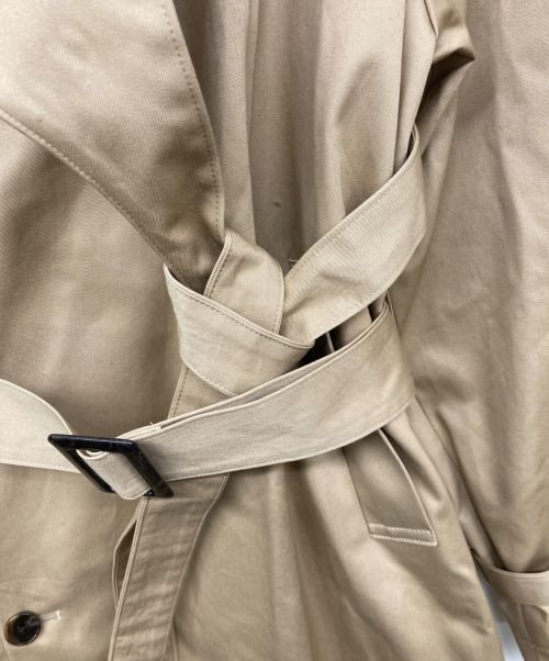 KEISUKE YOSHIDA（ケイスケヨシダ）KEISUKE YOSHIDA (ケイスケヨシダ) belted trench coat/ベルテッドトレンチコート ベージュ サイズ:Fの古着・服飾アイテム