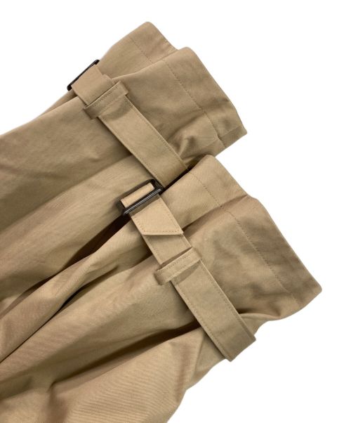 KEISUKE YOSHIDA（ケイスケヨシダ）KEISUKE YOSHIDA (ケイスケヨシダ) belted trench coat/ベルテッドトレンチコート ベージュ サイズ:Fの古着・服飾アイテム