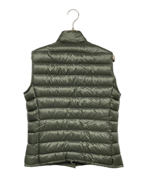 MONCLER（モンクレール）MONCLER (モンクレール) LIANE GILET/ダウンベスト グリーン サイズ:1の古着・服飾アイテム