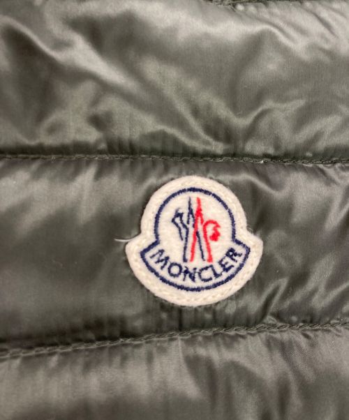 MONCLER（モンクレール）MONCLER (モンクレール) LIANE GILET/ダウンベスト グリーン サイズ:1の古着・服飾アイテム