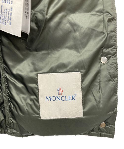 MONCLER（モンクレール）MONCLER (モンクレール) LIANE GILET/ダウンベスト グリーン サイズ:1の古着・服飾アイテム