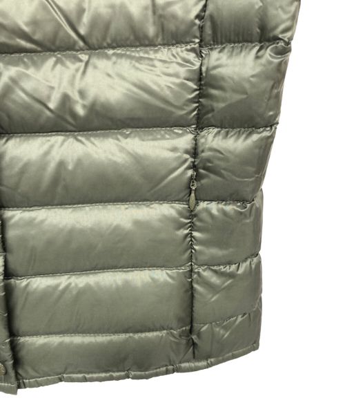 MONCLER（モンクレール）MONCLER (モンクレール) LIANE GILET/ダウンベスト グリーン サイズ:1の古着・服飾アイテム