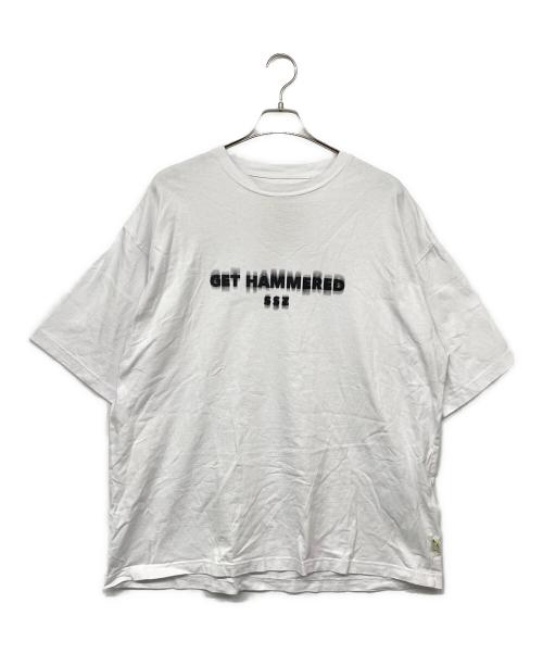 SSZ（エスエスズィー）SSZ (エスエスズィー) プリントTシャツ ホワイト サイズ:XLの古着・服飾アイテム