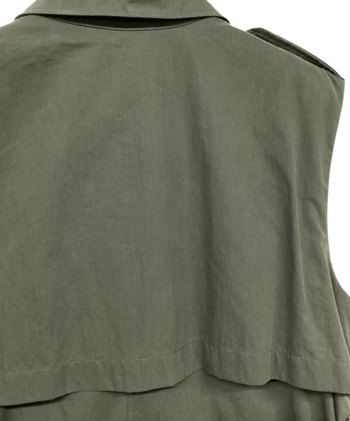 ZARA（ザラ）ZARA (ザラ) ロング ベルト ベストワンピース カーキ サイズ:S 未使用品の古着・服飾アイテム