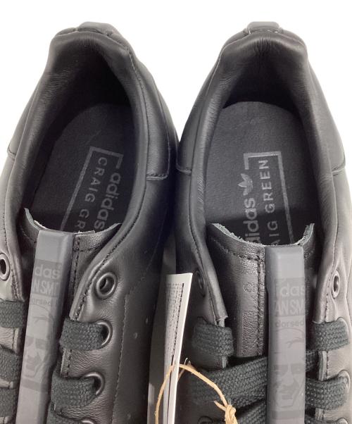 adidas（アディダス）adidas (アディダス) CRAIG GREEN (クレイグ グリーン) SPLIT STAN SMITH LOW TRAINERS ブラック サイズ:US９1/2 未使用品の古着・服飾アイテム