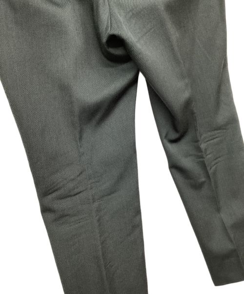 AURALEE（オーラリー）AURALEE (オーラリー) WOOL KID MOHAIR GABARDINE NARROW SLACKS/スラックス モスグリーン サイズ:4の古着・服飾アイテム