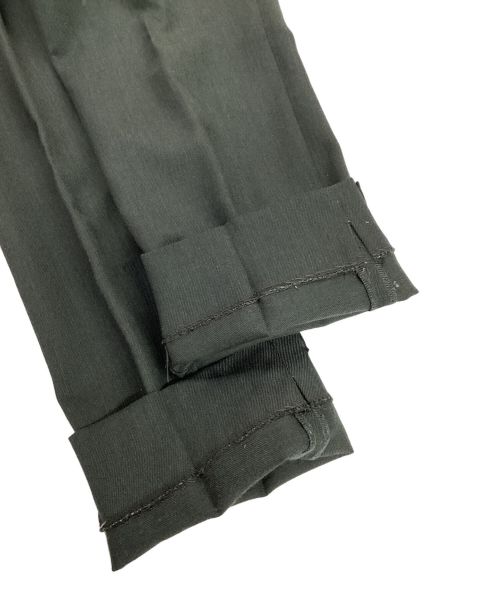 AURALEE（オーラリー）AURALEE (オーラリー) WOOL KID MOHAIR GABARDINE NARROW SLACKS/スラックス モスグリーン サイズ:4の古着・服飾アイテム