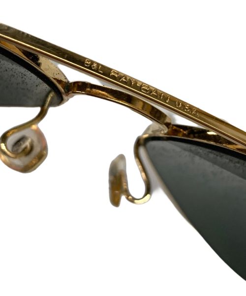 RAY-BAN（レイバン）RAY-BAN (レイバン) ティアドロップサングラス ゴールド サイズ:62□14の古着・服飾アイテム
