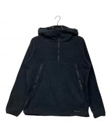 Snow peak（スノーピーク）の古着「Micro Fleece Half Zip Hoodie」｜ブラック