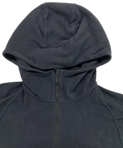 Snow peak（スノーピーク）Snow peak (スノーピーク) Micro Fleece Half Zip Hoodie ブラック サイズ:Ｍの古着・服飾アイテム
