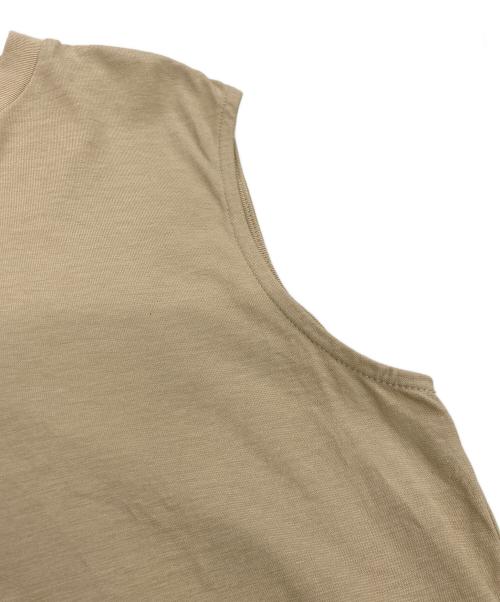 SEEALL（シーオール）SEEALL (シーオール) 3wayt-shirt ベージュ サイズ:Mの古着・服飾アイテム