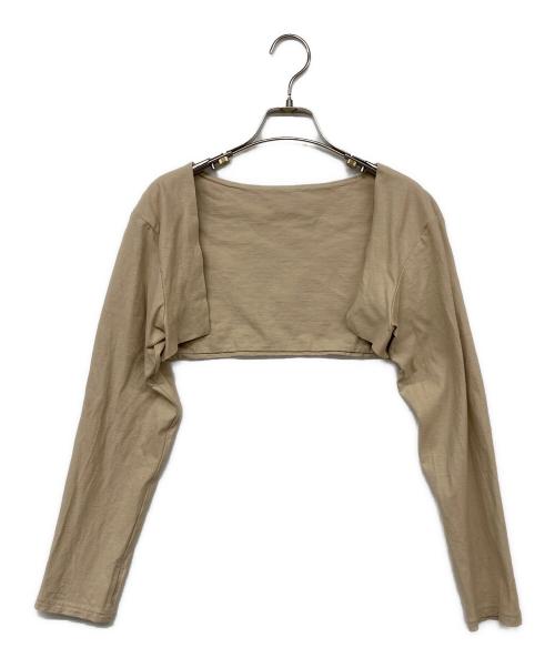 SEEALL（シーオール）SEEALL (シーオール) 3wayt-shirt ベージュ サイズ:Mの古着・服飾アイテム