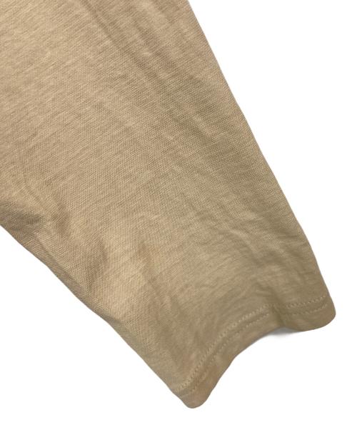 SEEALL（シーオール）SEEALL (シーオール) 3wayt-shirt ベージュ サイズ:Mの古着・服飾アイテム