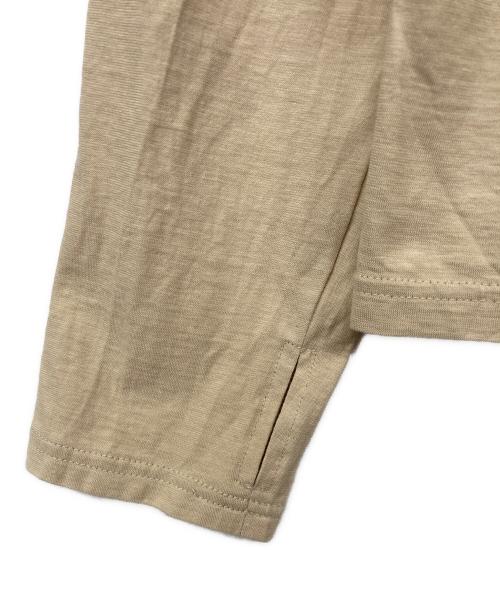 SEEALL（シーオール）SEEALL (シーオール) 3wayt-shirt ベージュ サイズ:Mの古着・服飾アイテム
