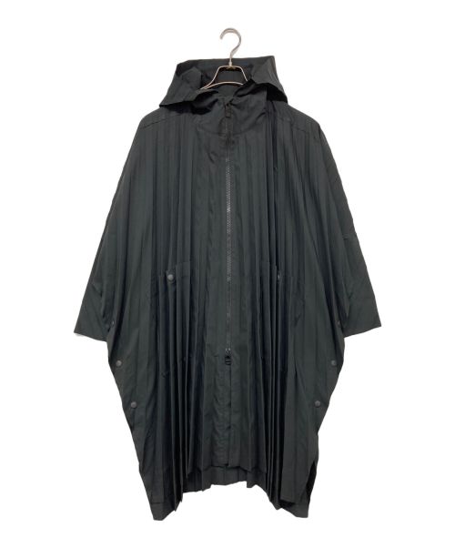 HOMME PLISSE ISSEY MIYAKE（オム プリッセ イッセイ ミヤケ）HOMME PLISSE ISSEY MIYAKE (オムプリッセ イッセイ ミヤケ) エッジコート ブラック サイズ:1の古着・服飾アイテム