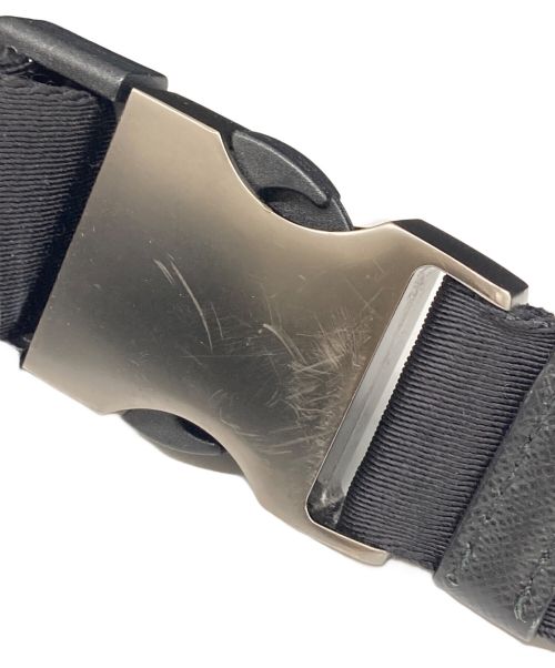 PRADA（プラダ）PRADA (プラダ) ナイロンウエストバッグ ブラックの古着・服飾アイテム