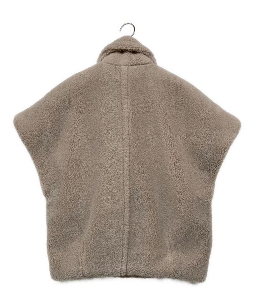 ARPEGE STORY（アルページュストーリー）ARPEGE STORY (アルページュストーリー) ボアポンチョコート アイボリー サイズ:1の古着・服飾アイテム