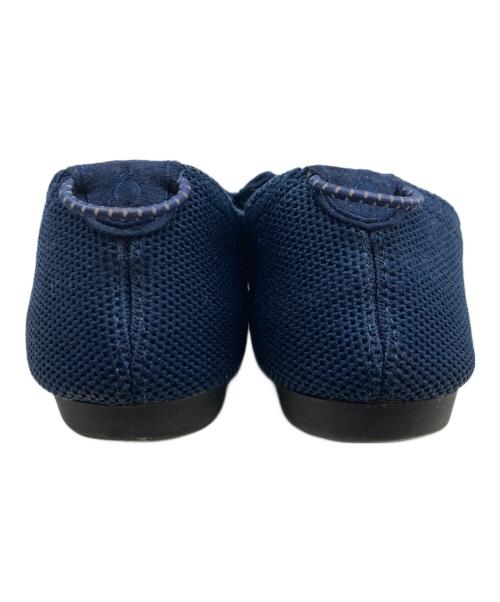 offen（オッフェン）offen (オッフェン) pointed-BUTTFEE フラットシューズ ネイビー サイズ:37の古着・服飾アイテム