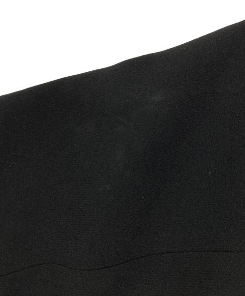 J.W.ANDERSON（ジェイダブリューアンダーソン）J.W.ANDERSON (ジェイダブリューアンダーソン) Satin Back Crepe Dress ブラック サイズ:UK6の古着・服飾アイテム