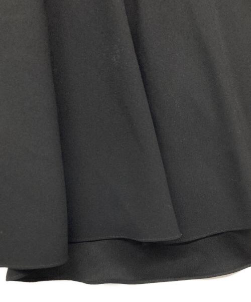 J.W.ANDERSON（ジェイダブリューアンダーソン）J.W.ANDERSON (ジェイダブリューアンダーソン) Satin Back Crepe Dress ブラック サイズ:UK6の古着・服飾アイテム