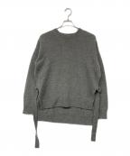 theoryセオリー）の古着「ウールカシミヤニット」｜グレー