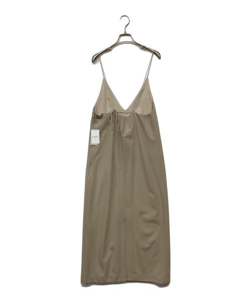 SLOBE IENA（スローブ イエナ）SLOBE IENA (スローブ イエナ) Pe/Ry ストレッチキャミワンピース ベージュ サイズ:F 未使用品の古着・服飾アイテム