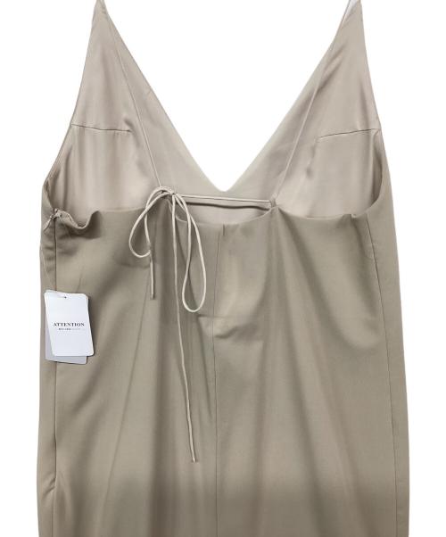 SLOBE IENA（スローブ イエナ）SLOBE IENA (スローブ イエナ) Pe/Ry ストレッチキャミワンピース ベージュ サイズ:F 未使用品の古着・服飾アイテム