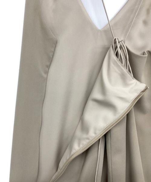 SLOBE IENA（スローブ イエナ）SLOBE IENA (スローブ イエナ) Pe/Ry ストレッチキャミワンピース ベージュ サイズ:F 未使用品の古着・服飾アイテム