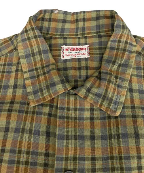 McGREGOR（マクレガー）McGREGOR (マクレガー) チェックシャツ グリーン サイズ:Mの古着・服飾アイテム