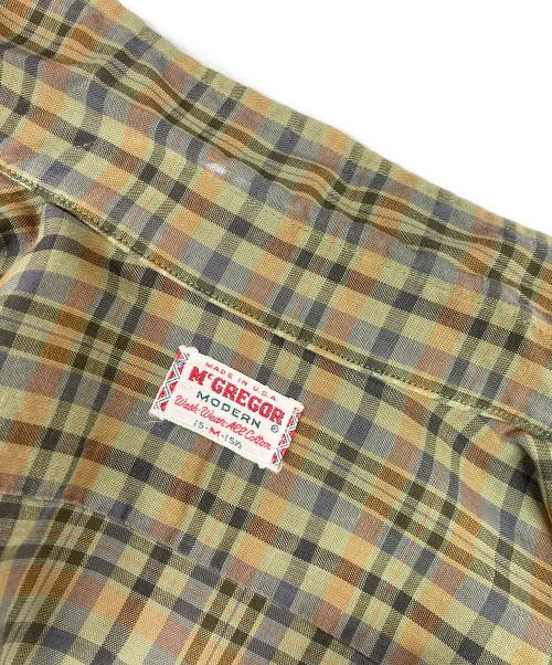 McGREGOR（マクレガー）McGREGOR (マクレガー) チェックシャツ グリーン サイズ:Mの古着・服飾アイテム