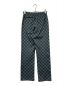 Needles (ニードルズ) Track Pant - Poly Jq/総柄トラックパンツ グリーン×ブルー サイズ:XS：7000円