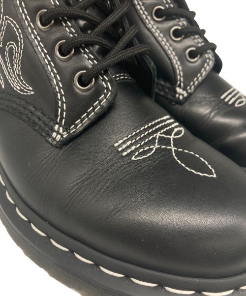 Dr.Martens（ドクターマーチン）Dr.Martens (ドクターマーチン) ゴシックアメリカーナ 8ホールブーツ ブラック サイズ:UK5の古着・服飾アイテム