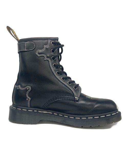 Dr.Martens（ドクターマーチン）Dr.Martens (ドクターマーチン) ゴシックアメリカーナ 8ホールブーツ ブラック サイズ:UK5の古着・服飾アイテム