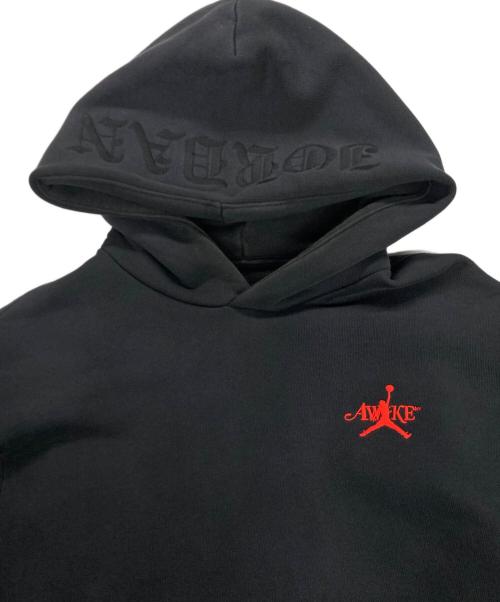 JORDAN（ジョーダン）JORDAN (ジョーダン) AWAKE (アウェイク) AWNY FLC HOODIE/フリース フーディ ブラック サイズ:XSの古着・服飾アイテム