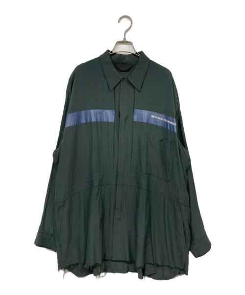 Essay（エッセイ）Essay (エッセイ) CUT OFF JUMPSUIT グリーン サイズ:Sの古着・服飾アイテム