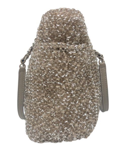 ANTEPRIMA（アンテプリマ）ANTEPRIMA (アンテプリマ) ワイヤーチェーンショルダーバッグ グレーの古着・服飾アイテム