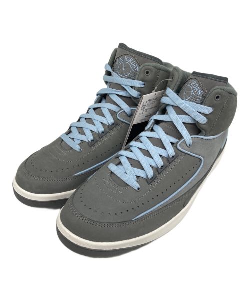 NIKE（ナイキ）NIKE (ナイキ) Women's Air Jordan 2 Retro/ウィメンズエアジョーダン2 レトロ ブルー×グレー サイズ:28 未使用品の古着・服飾アイテム